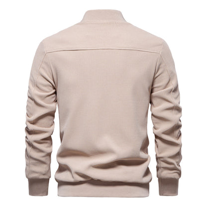 Men's bomber jacket for autumn & winter – modern streetwear design, ideal for leisure & everyday use