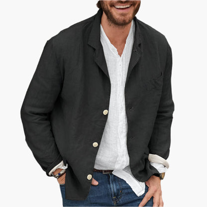 Men's Casual Blazer – Modern Leisure Jacket for Style-Conscious Outfits