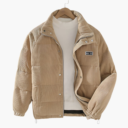 Herren Winter Steppjacke – Modische wattierte Outdoorjacke für kalte Tage
