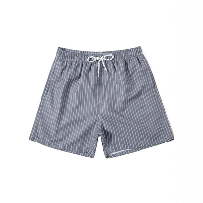 Herren Strandshorts mit Streifenmuster – Lässige Badeshorts für Sommer & Freizeit