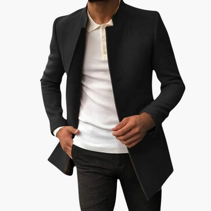 Men's Blazer Coat – Modern Transitional Coat for Business & Leisure