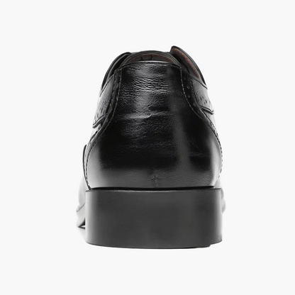 Men's Business Oxford Shoes – Classic with Brogue Details, Elegant Lace-up Shoes for Formal Occasions