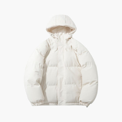 Men's Winter Quilted Jacket with Hood – Urban Style & Thermal Protection for Everyday and Outdoor Use
