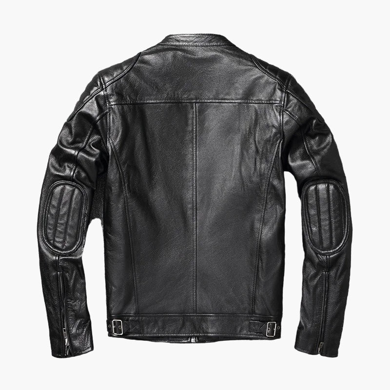 Men's biker jacket in classic motorcycle style – modern & urban