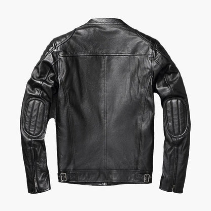 Men's biker jacket in classic motorcycle style – modern & urban