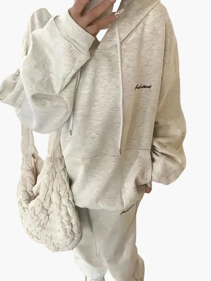 Women's Oversize Casual Set Hoodie and Jogging Pants – Comfortable Street Style Look
