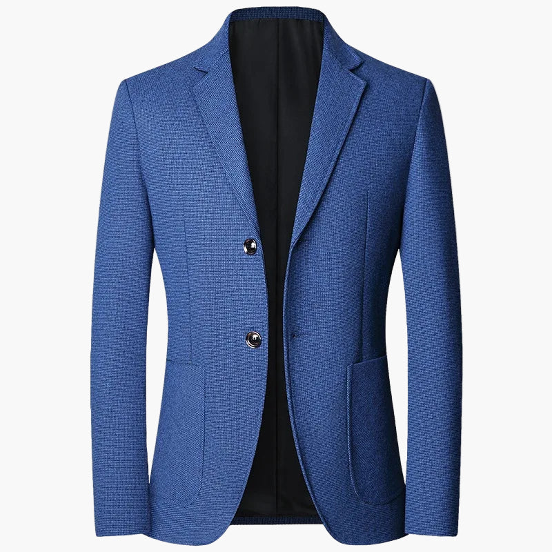 Men's Business Casual Blazer – Classic Single-Breasted Jacket for Office & Everyday Use