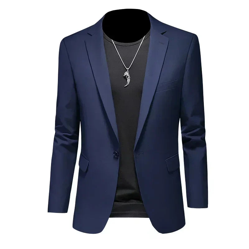 Men's Modern Slim Fit Blazer – Elegant Casual and Business Blazer