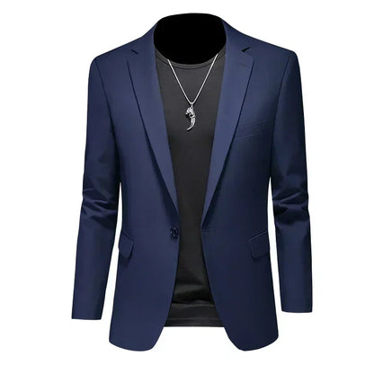 Men's Modern Slim Fit Blazer – Elegant Casual and Business Blazer