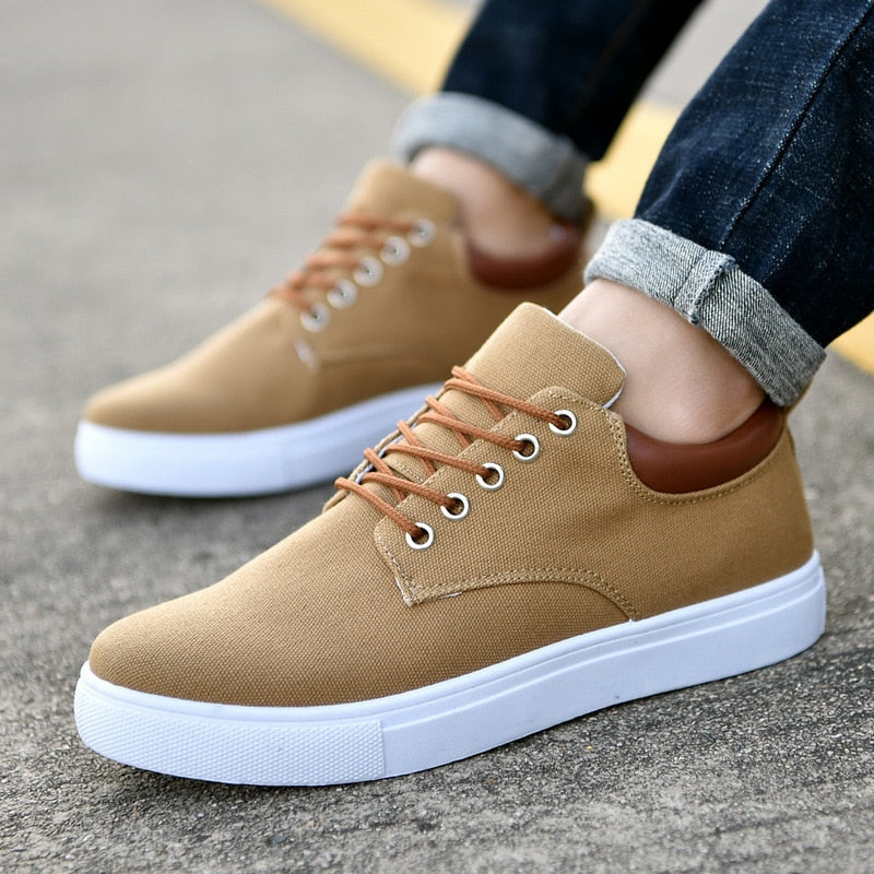 Herren Sneaker Freizeitstil Komfortabler Schnürschuh Alltag & Business