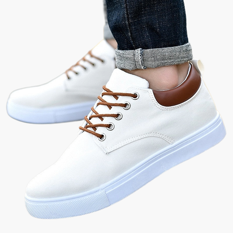 Herren Sneaker Freizeitstil Komfortabler Schnürschuh Alltag & Business