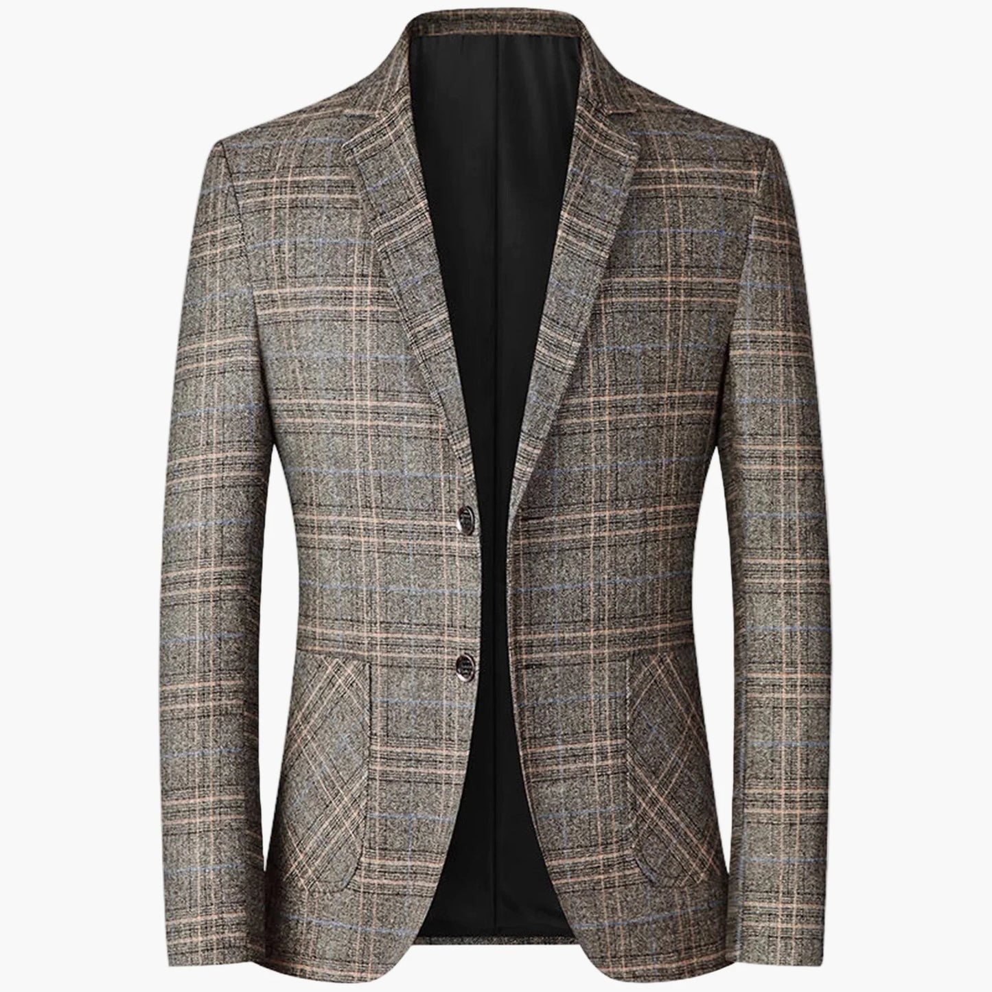 Herren Sakko Modern Business Kariert – Eleganter Blazer für Büro & Events
