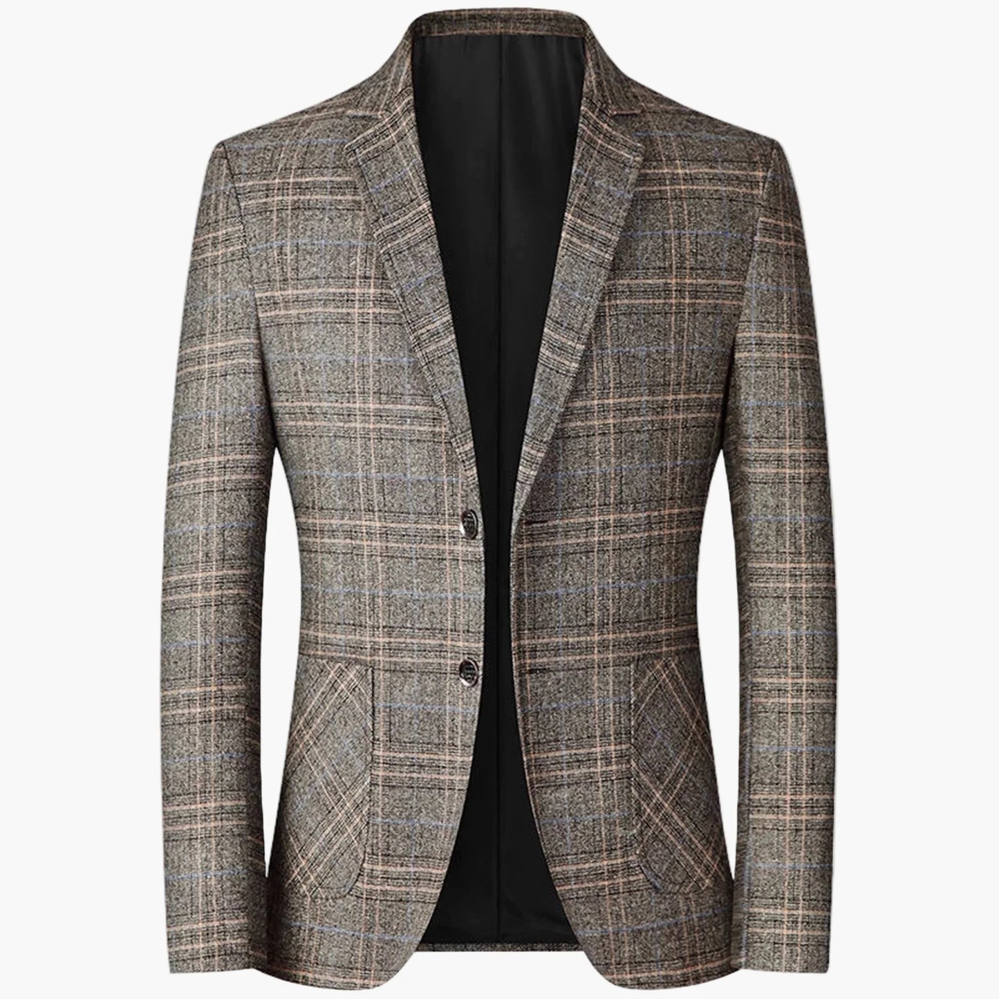 Herren Sakko Modern Business Kariert – Eleganter Blazer für Büro & Events