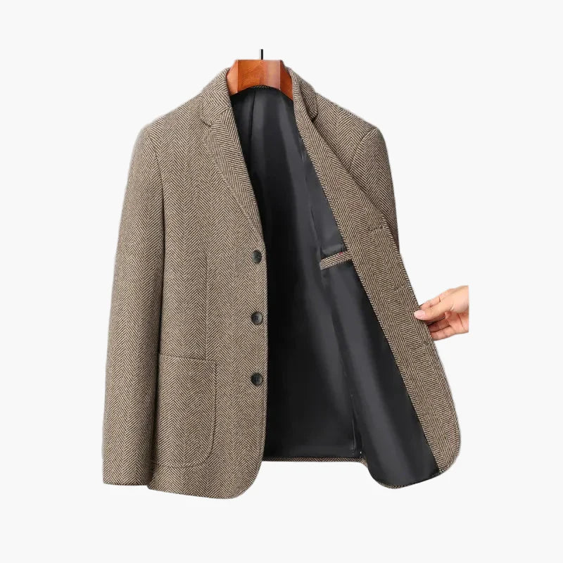 Herren Business Sakko Modern Klassisch – Eleganter Blazer für Büro und Alltag