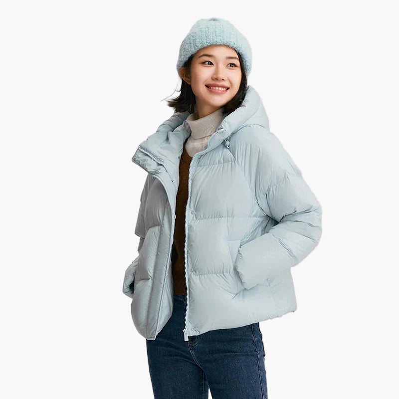 Women's Winter Quilted Jacket with Hood – Fashionable, Warm and Comfortable for Everyday & Leisure