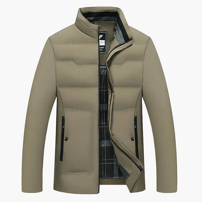 Herren Business Casual Winterjacke – Winddicht, Kältefest, Verdickt, Elegant