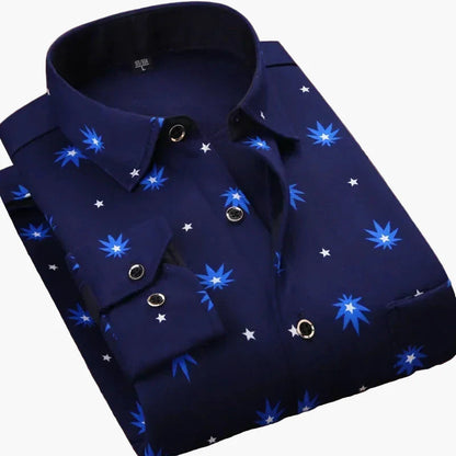 Herren Freizeit Flanellhemd Kariert Langarm – Modernes Outdoor & Business Casual Hemd