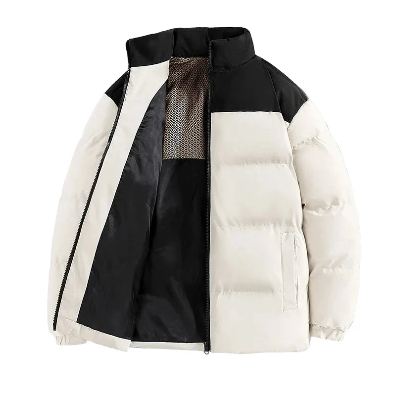 Herren Winter Steppjacke Modern Streetwear Übergangsjacke Outdoor