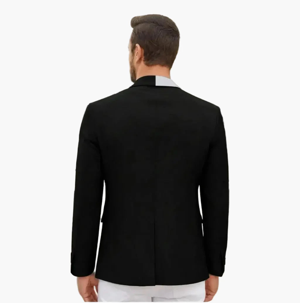 Men's suit jacket modern business slim fit for formal occasions