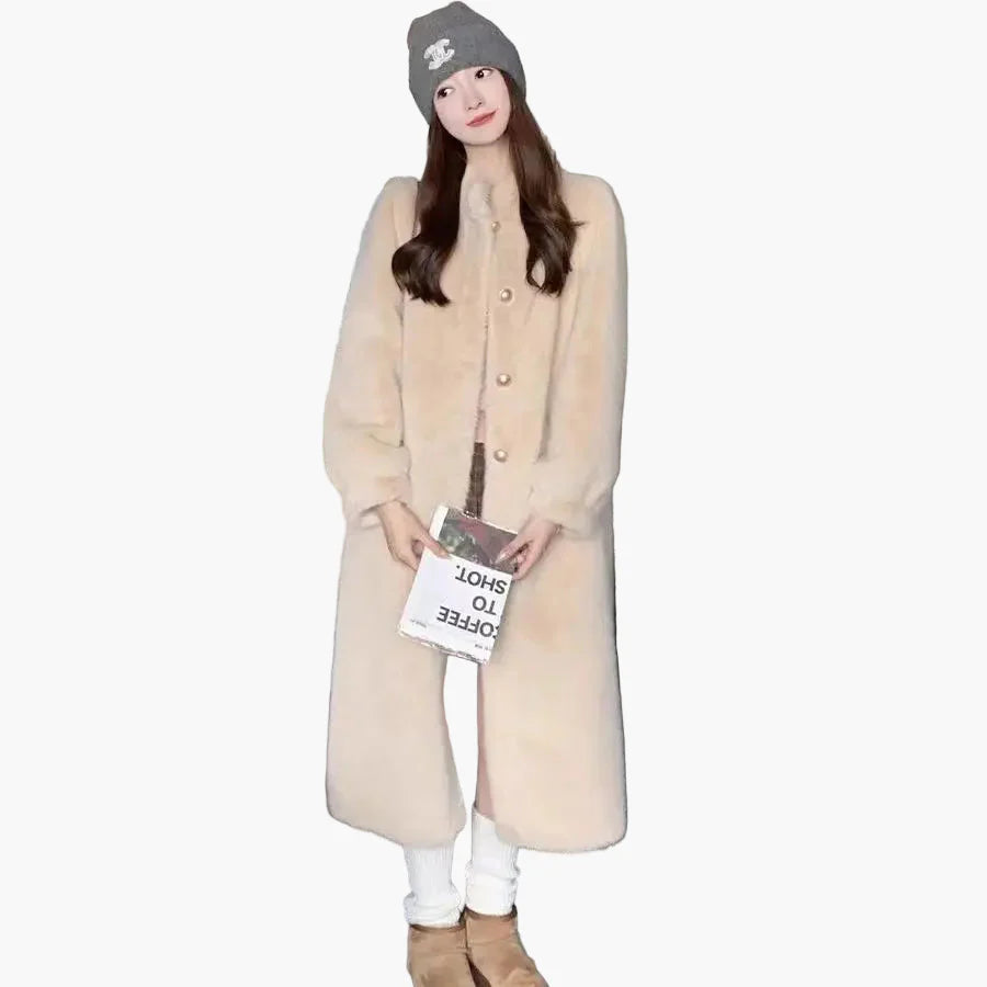 Women's Luxury Vintage Coat – Elegant Winter Style for Everyday and Special Occasions