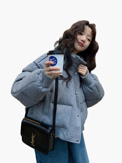 Women's transitional jacket in modern street style – ideal for everyday and leisure use