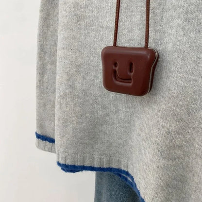 Women's sweater in casual look with crew neckline – fashionable leisure style for everyday use