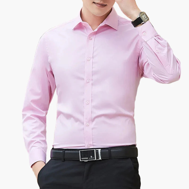 Herren Business Hemd – Klassisches Langarmhemd, Elegant für Büro & Alltag