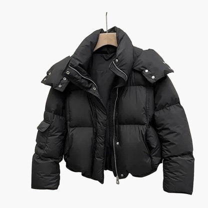 Women's Winter Quilted Jacket Short Cut – Fashionable Transitional Jacket for Cold Days