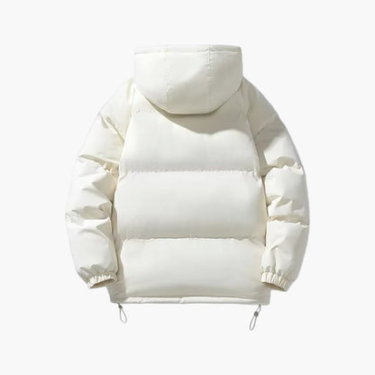 Men's Winter Quilted Jacket with Hood – Urban Style & Thermal Protection for Everyday and Outdoor Use