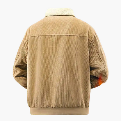 Herren Winterjacke modisch warm gefüttert Urban Streetwear Outdoorjacke