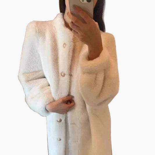 Women's Luxury Vintage Coat – Elegant Winter Style for Everyday and Special Occasions