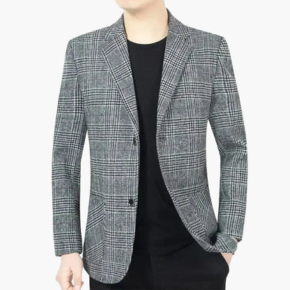 Herren Kariertes Sakko im klassischen Stil – Eleganter Blazer für Business und Freizeit