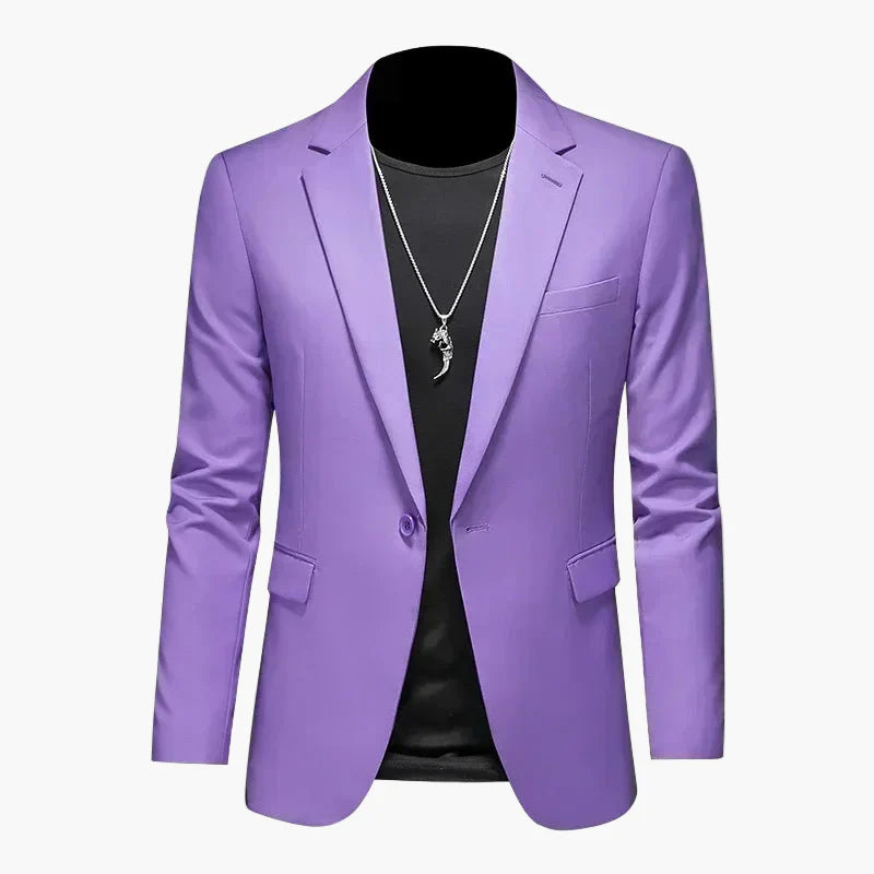 Men's Modern Slim Fit Blazer – Elegant Casual and Business Blazer