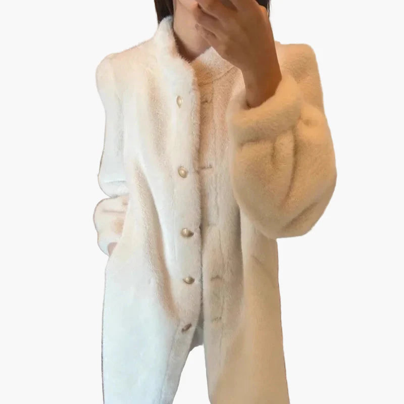 Women's Luxury Vintage Coat – Elegant Winter Style for Everyday and Special Occasions