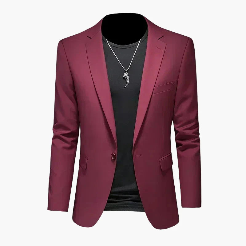 Men's Modern Slim Fit Blazer – Elegant Casual and Business Blazer