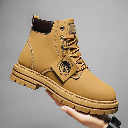 Men's outdoor boots in urban style – sturdy casual shoes for work and adventure