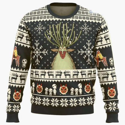 Herren Jägermeister Ugly Christmas Sweater – Party Pullover für Weihnachten und Winter