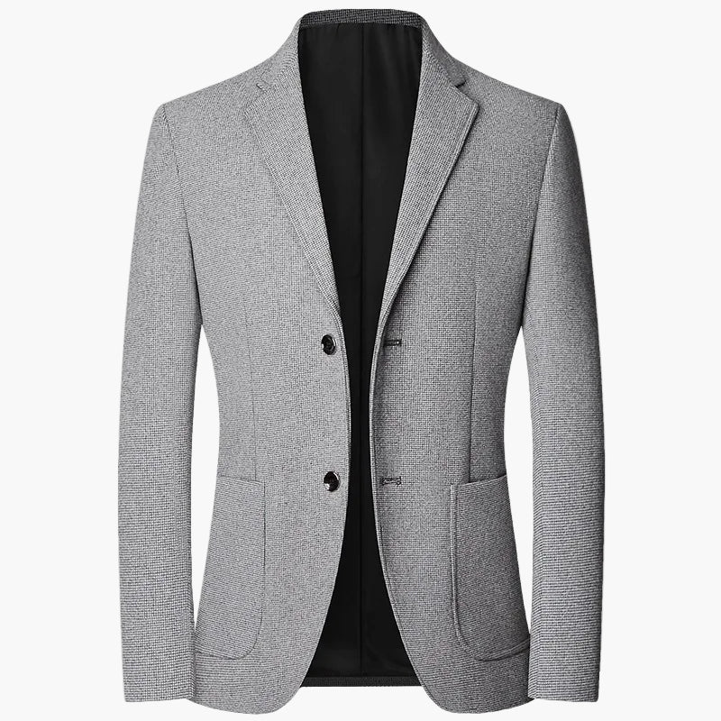 Men's Business Casual Blazer – Classic Single-Breasted Jacket for Office & Everyday Use