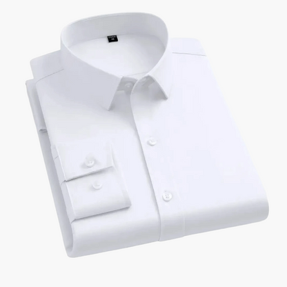 Herren Business Stretch Hemd – Modernes, Bequemes Langarmhemd für Büro & Alltag