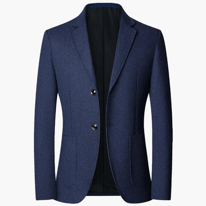 Men's Business Casual Blazer – Classic Single-Breasted Jacket for Office & Everyday Use