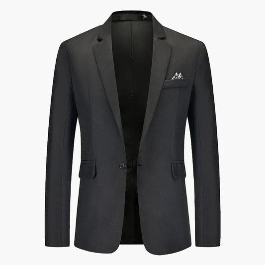 Herren Business Sakko Einreiher Modern Slim Fit – Eleganter Blazer für Büro & festliche Anlässe
