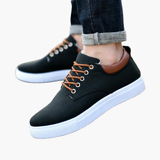 Herren Sneaker Freizeitstil Komfortabler Schnürschuh Alltag & Business