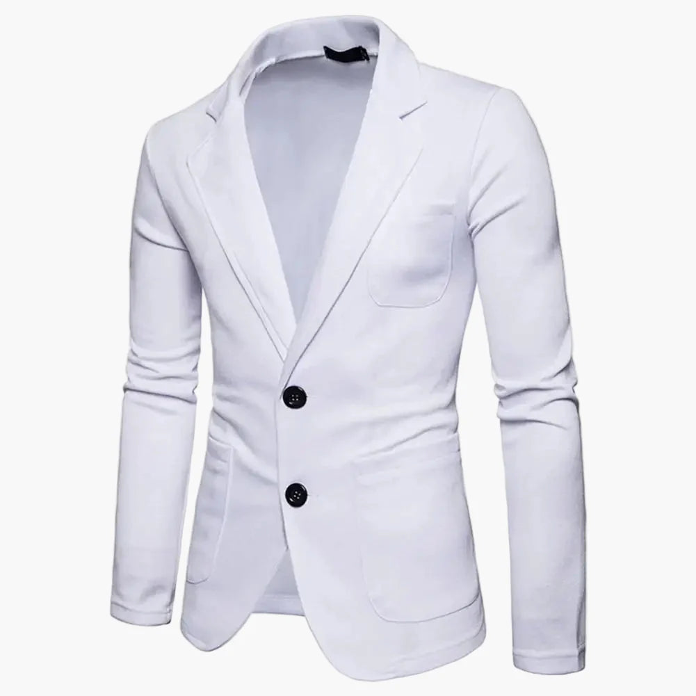 Men's Blazer Slim Fit Modern Business Casual Jacket for Everyday and Office