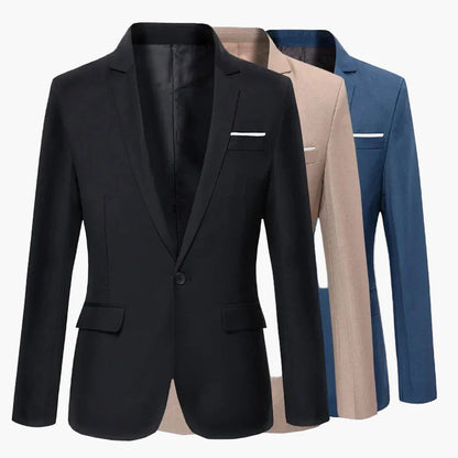 Eleganter Herren Blazer – Klassische Business- und Freizeitjacke