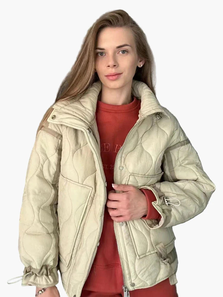 Women's quilted jacket in modern casual look for everyday and leisure