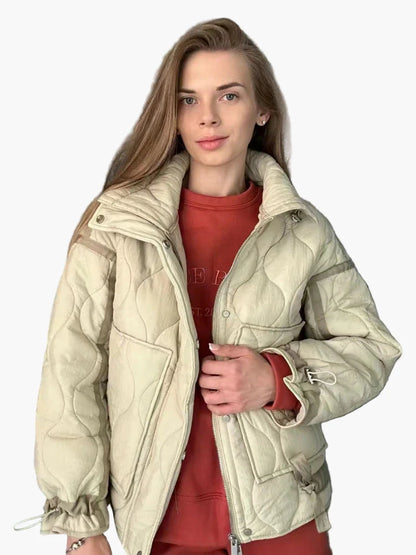 Women's quilted jacket in modern casual look for everyday and leisure