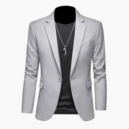 Men's Modern Slim Fit Blazer – Elegant Casual and Business Blazer