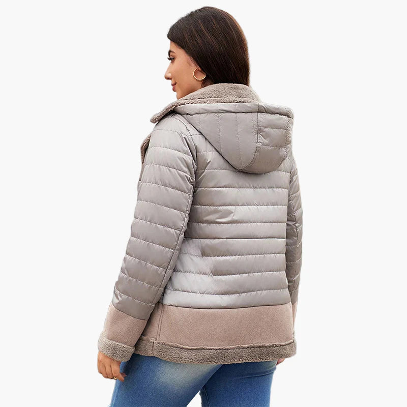 Damen Winterjacke im modernen Streetstyle – Ideal für kalte Tage, Plus Size verfügbar
