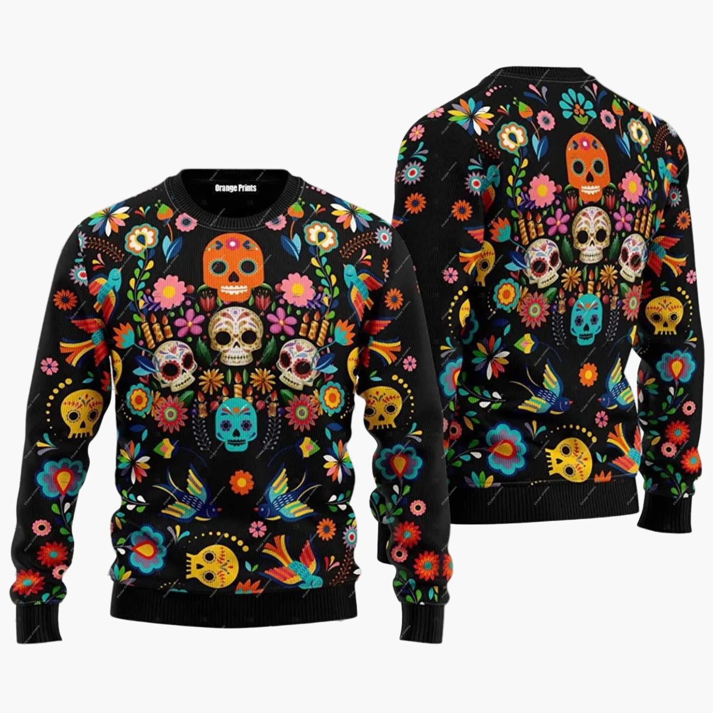 Herren Lustiger Ugly Christmas Sweater Jingle Balls Weihnachts-Pullover – Humorvoller Festlicher Party Pullover