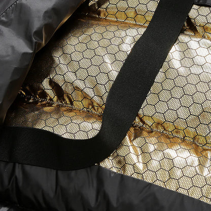 Men's winter quilted jacket with hood – urban streetwear for cold days